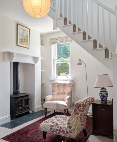 Living room completed by decorator in Poole, PM Decorating